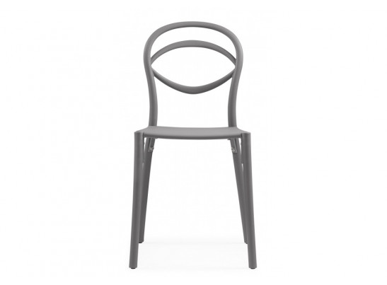 Пластиковый стул Simple gray