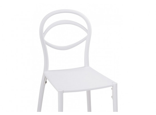 Пластиковый стул Simple white
