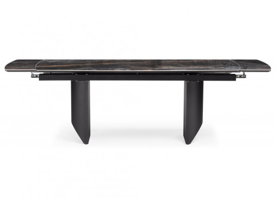 Керамический стол Маре 200(260)х100х77 neodom titanium lawa nero / черный