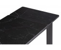 Керамический стол Кина 90(130)х65х76 shakespeare black / черный
