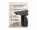 Керамический стол Готланд 180(240)х90х79 ink gray / черный
