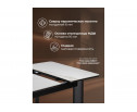 Керамический стол Кина 90(130)х65х76 alpine white / черный