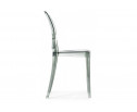Пластиковый стул Victoria clear gray