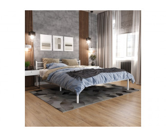 Двуспальная кровать Фади 1 160х200 белая
