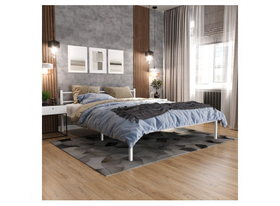 Двуспальная кровать Фади 1 160х200 белая
