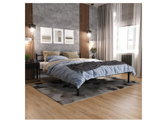 Двуспальная кровать Фади 1 160х200 черная