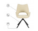Стул на металлокаркасе Balaton 360 крутящийся beige / black