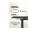 Керамический стол Джек 140(200)х80 черный мрамор shakespeare black / черный