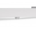 Керамический стол Памелла 140 (200) х 80 белый мрамор alpin white / snow white / белый