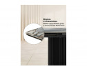 Керамический стол Мален 240x110 mineral stone baldoser / черный