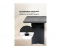 Керамический стол Вейв 160(220)х89 larka grey / черный