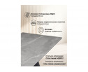 Керамический стол Вейв 140(200)х80 larka grey / черный