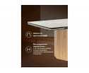 Керамический стол Монерон 200x100 brecha crema elegance / дуб монтана