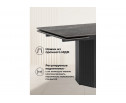 Керамический стол Монерон 180x90 nero marquina / черный