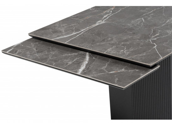 Керамический стол Монерон 180x90 nero marquina / черный