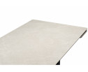 Керамический стол Монерон 200x100 burberry bianco matt / черный