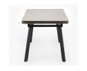 Керамический стол Норман 120(180)х80 carmen light grey / черный