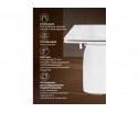 Керамический стол Готланд 180(240)x90 statuario titan gloss / белый