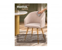 Деревянный стул Монер латте (glory 10) / светлое дерево