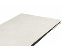 Керамический стол Мэриан 120(180)х80 carmen light grey / черный