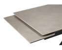 Керамический стол Старлайт 120(180)х80 carmen light grey / черный