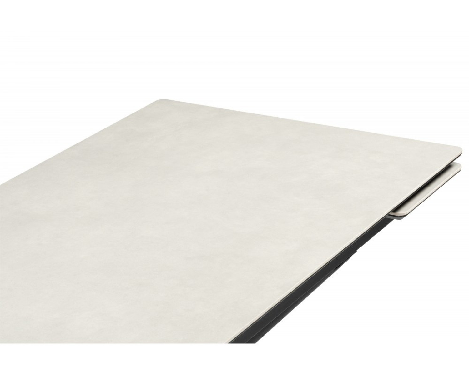 Керамический стол Мэриан 140 (200) х 80 carmen light grey / черный