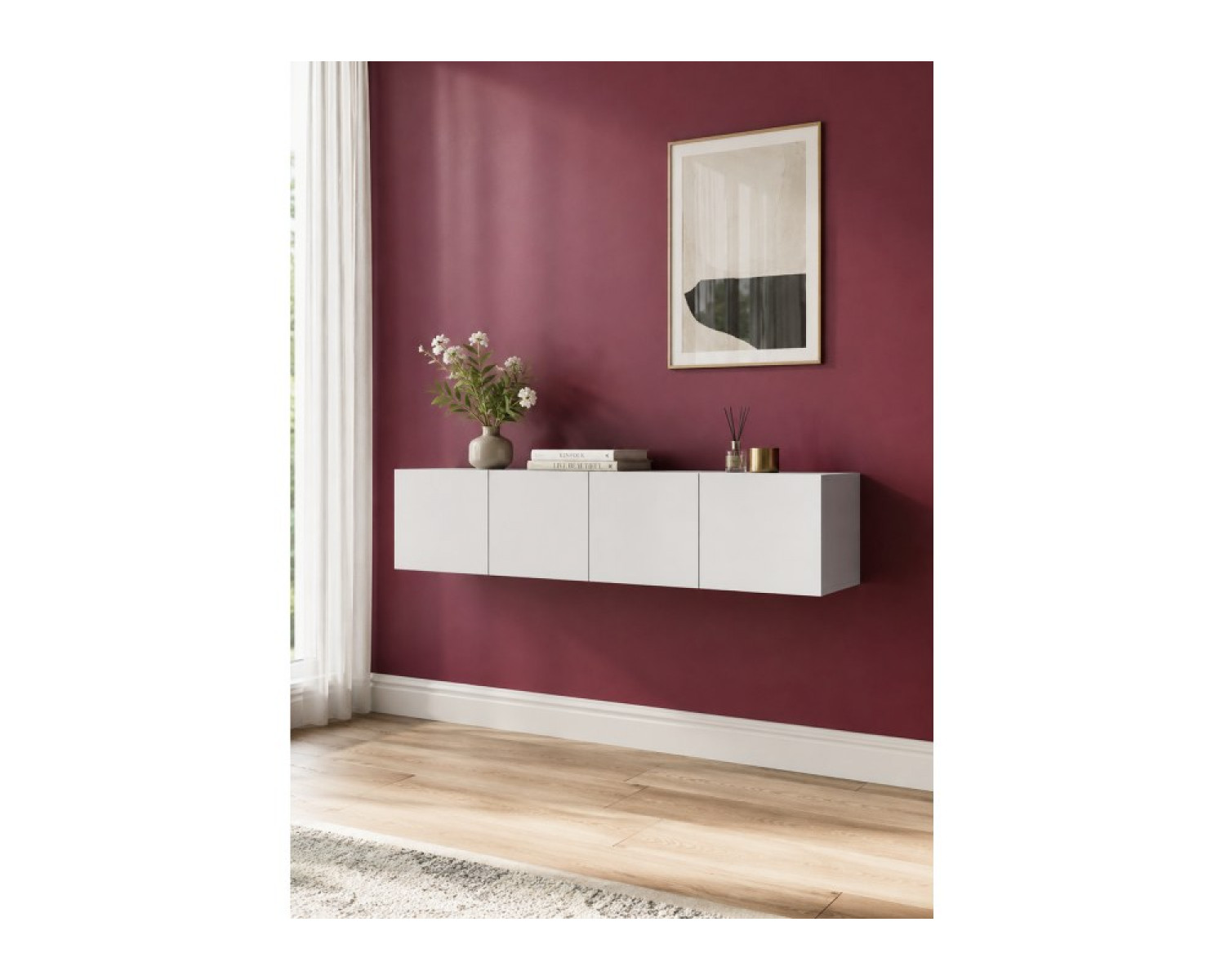 Антресоль Кротос 160 белый