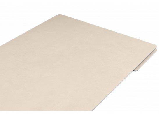 Керамический стол Старлайт 140(200)х80 okara light yellow / черный