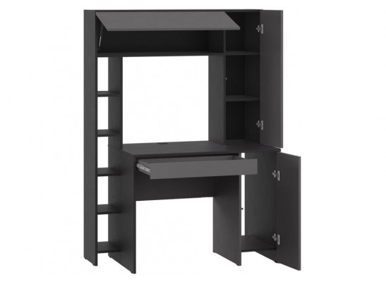 Компьютерный стол Комфорт 12.71 антрацит / темно-серый