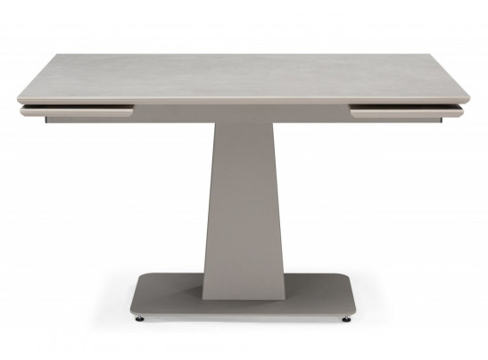 Керамический стол Мун 120(180)х80 carmen light gray / серый матовый