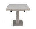 Керамический стол Мун 120(180)х80 carmen light gray / серый матовый