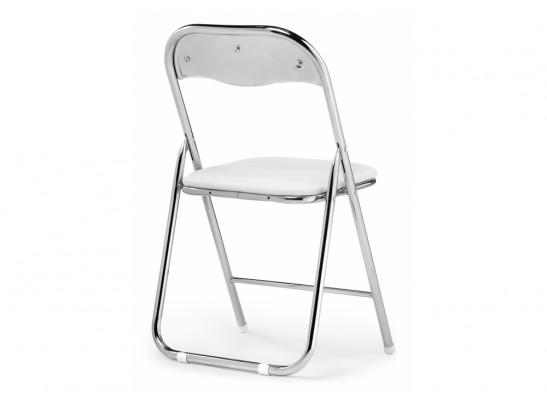Стул на металлокаркасе Fold 1 складной white / chrome