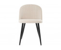 Стул на металлокаркасе Gabi 1 beige / black