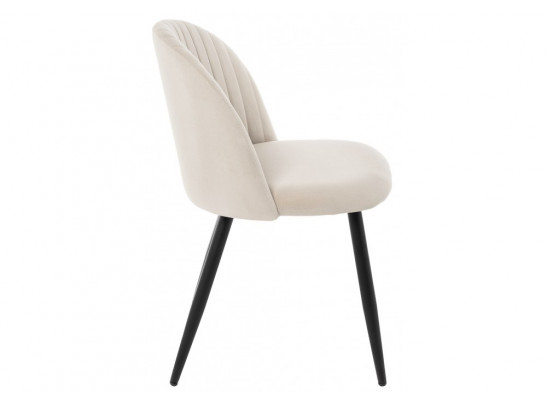 Стул на металлокаркасе Gabi 1 beige / black