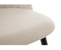 Стул на металлокаркасе Gabi 1 beige / black