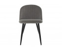 Стул на металлокаркасе Gabi 1 dark gray / black