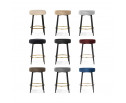Барный стул Plato dark grey