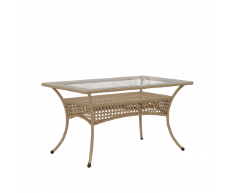 Обеденный стол из экоротанга DECO / ДЕКО 140х85