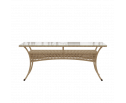 Обеденный стол из экоротанга DECO / ДЕКО 180х90