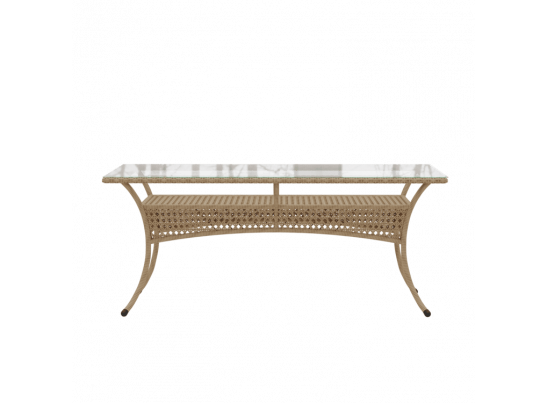 Обеденный стол из экоротанга DECO / ДЕКО 180х90