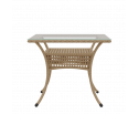 Обеденный стол из экоротанга DECO / ДЕКО 90х90