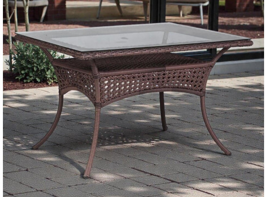 Обеденный стол из экоротанга DECO / ДЕКО 120х90