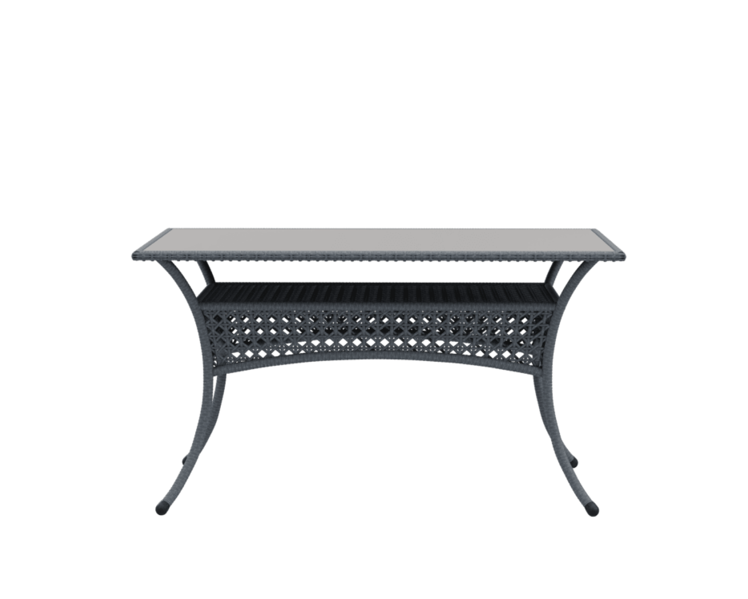 Обеденный стол из экоротанга DECO / ДЕКО 140х85