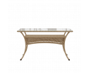 Обеденный стол из экоротанга DECO / ДЕКО 140х85