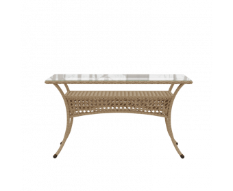 Обеденный стол из экоротанга DECO / ДЕКО 140х85