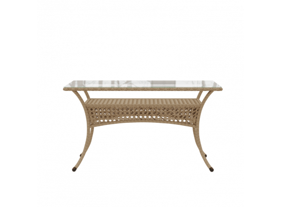 Обеденный стол из экоротанга DECO / ДЕКО 140х85