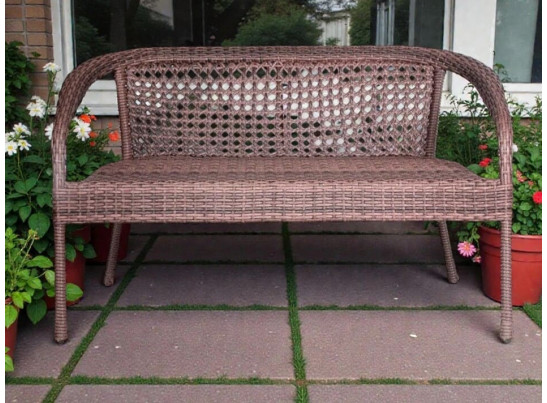 Плетеный диван из экоротанга Deco / Деко