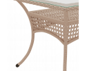 Обеденный стол из экоротанга DECO / ДЕКО 140х85