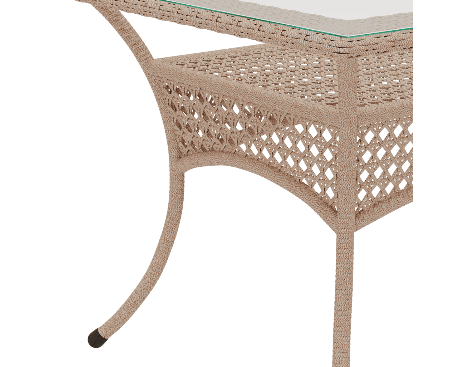Обеденный стол из экоротанга DECO / ДЕКО 140х85