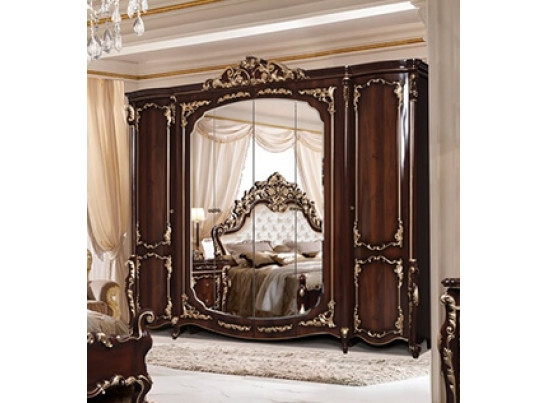 Спальня «Афина» 6Д 180×200, шоколад